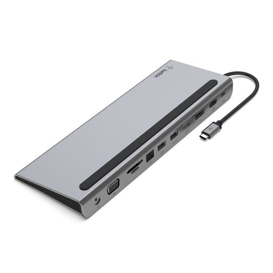Belkin Connect 11-in-1 USB-C Multiport Dock and Stand – Grey