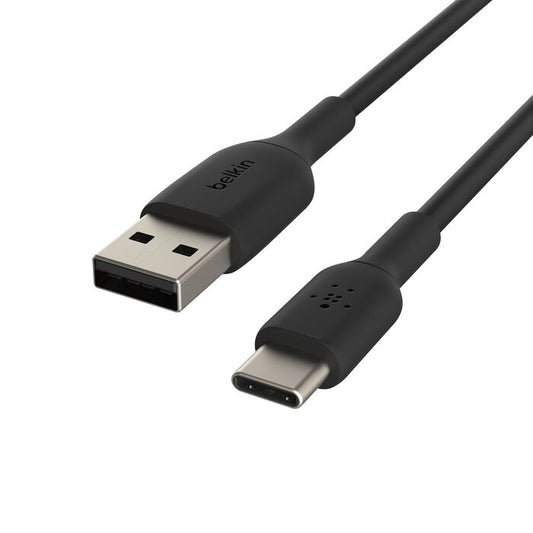 Belkin Cable Boost Charge USB-A to USB-C Braided 1 m – Black / White