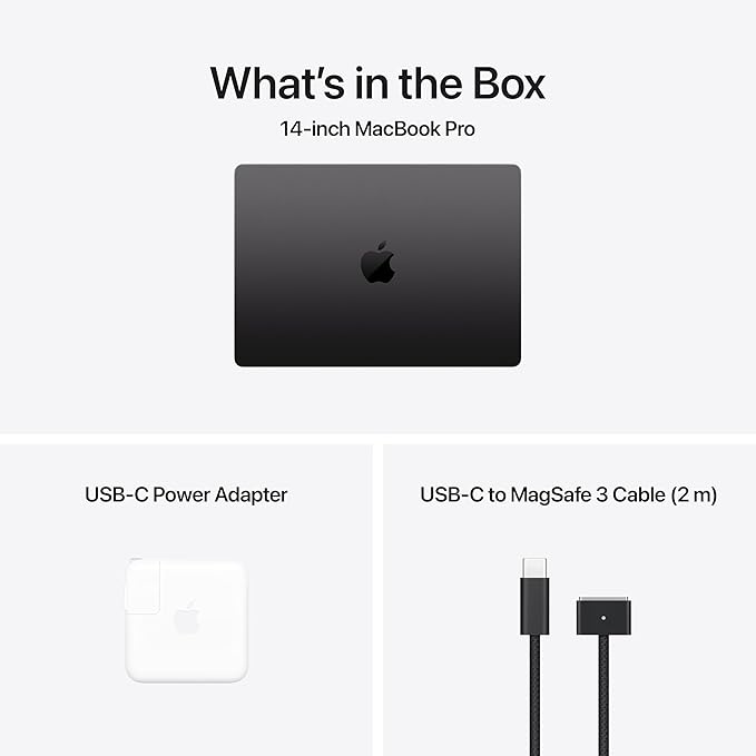 MACBOOK PRO 16-INCH, APPLE M3 PRO CHIP, 12C CPU, 18C GPU, 18GB UM, 512GB SSD - SPACE BLACK