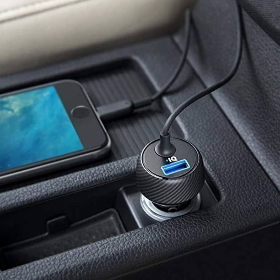 ANKER POWERDRIVE 2 ELITE WITH LIGHTNING CONNECTOR BLACK
