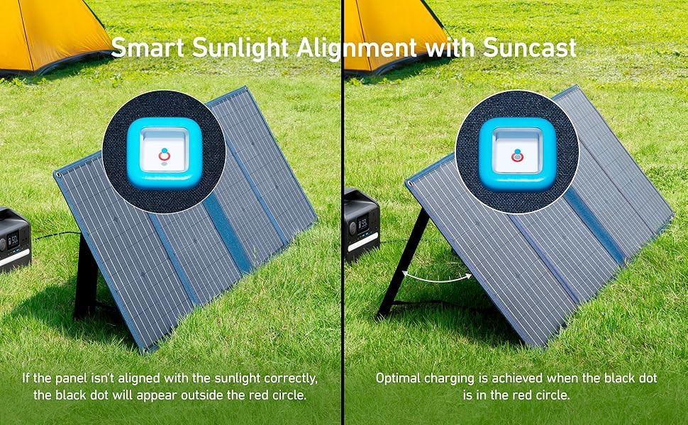Anker PowerSolar 3-Port 100W – Blue