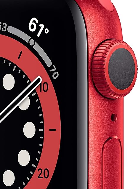 Apple Watch Series 6 – Red Aluminium Case with Red Sport Band 40MM