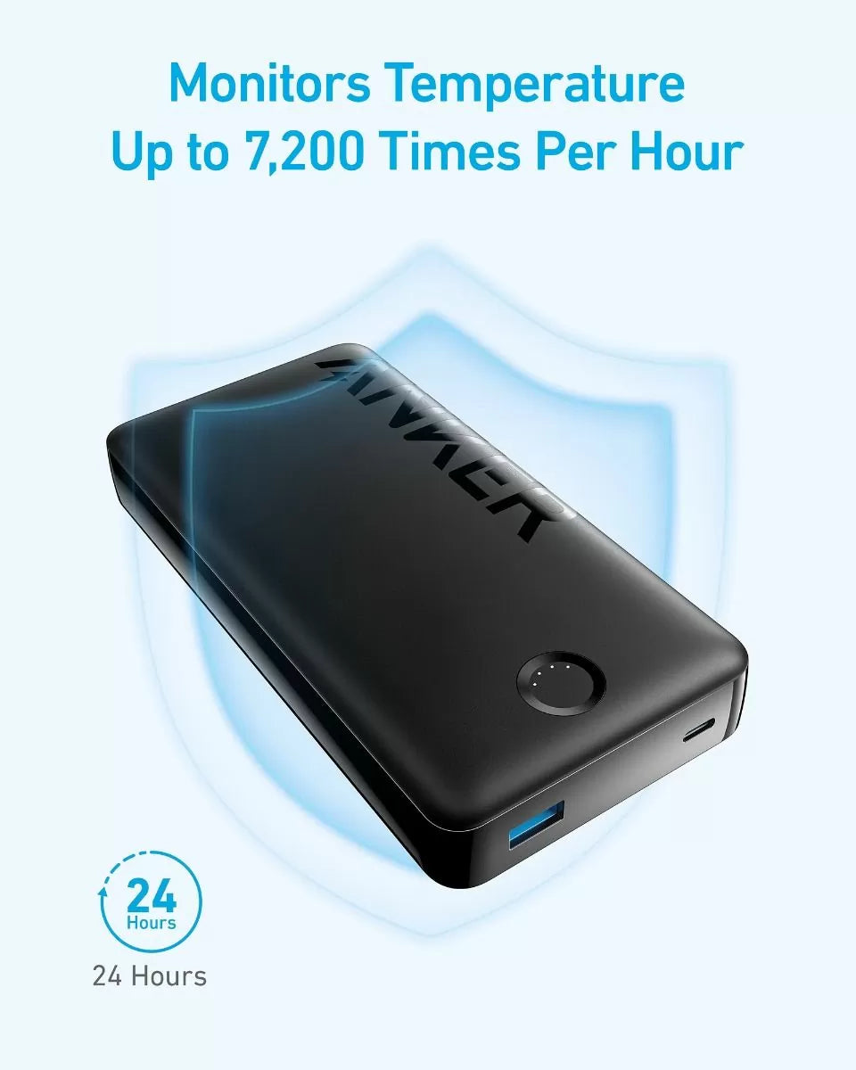 ANKER 533 POWER BANK (POWERCORE 25W) - BLACK