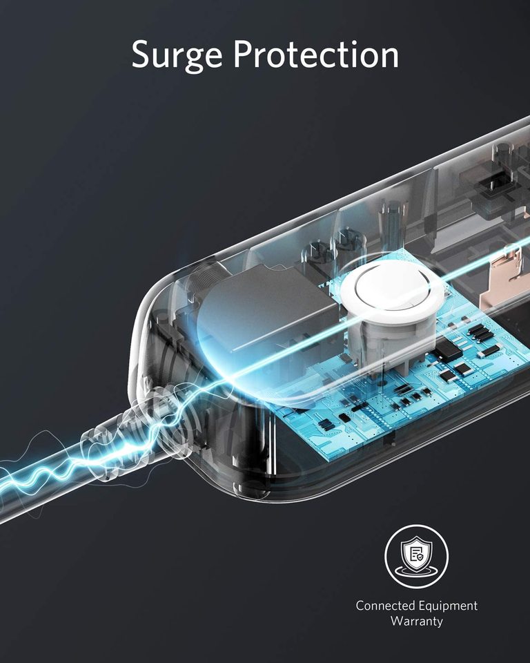 ANKER POWEREXTEND USB 4 STRIP - WHITE