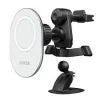 ANKER POWERWAVE MAGNETIC CHARGING CAR MOUNT BLACK+WHITE