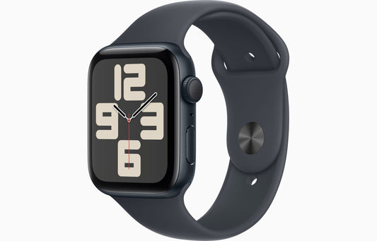 APPLE WATCH SE MIDNIGHT ALUMINIUM CASE WITH MIDNIGHT SPORT BAND – REGULAR