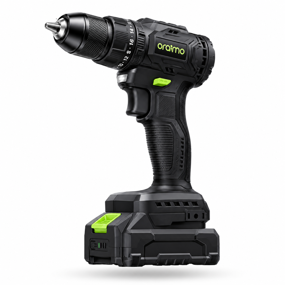 Oraimo MaxDrill 20V Cordless Versatile Power Drill Driver (Model: OSH-010A)