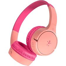 Belkin SoundForm Mini On-Ear Headphones for Kids – Wired & Wireless (Pink / Blue)