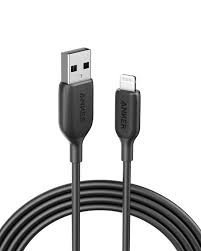 ANKER POWERLINE III USB-A CABLE WITH LIGHTNING CONNECTOR 6FT BLACK