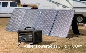 Anker PowerSolar 3-Port 100W – Blue