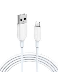 ANKER POWERLINE III LIGHTNING CABLE 3FT WHITE