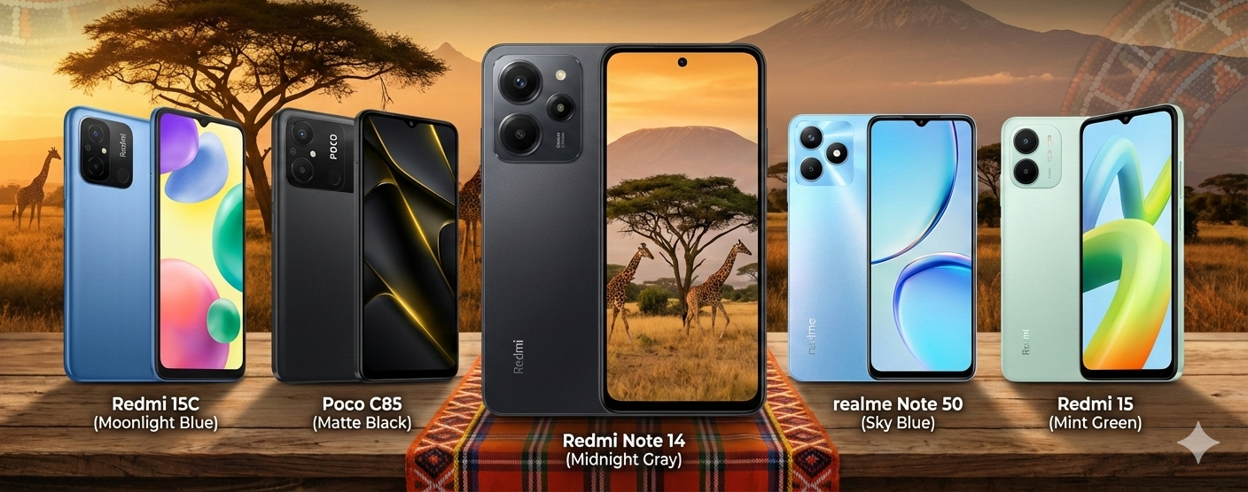 Realme, Poco and Redmi Phones Below 20K in Kenya