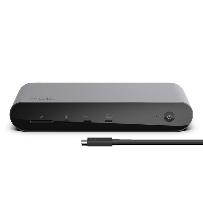 Belkin Connect Pro Thunderbolt 4 Dock – Gray
