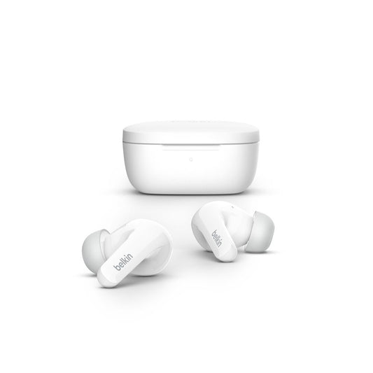 Belkin SoundForm Flow Noise-Cancelling Earbuds (AUC006BTWH)