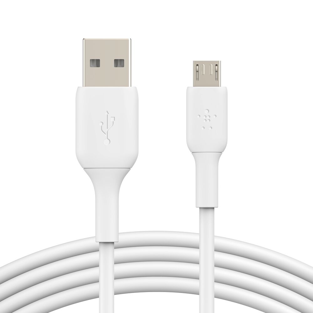 Belkin BoostCharge Micro-USB to USB-A Cable, 1 m, White