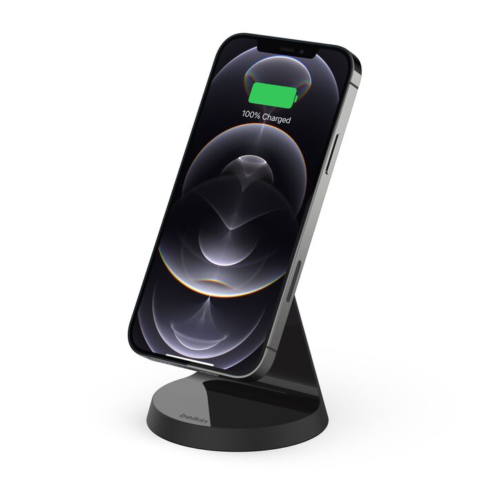 Belkin Wireless Charger Stand with MagSafe &amp; Boost Charge 7.5W – Black