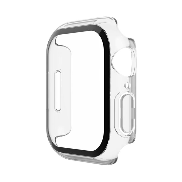 Clear Protective  Case Belkin TemperedCurve 2-in-1 Treated Screen Protector + Bumper for Apple Watch 