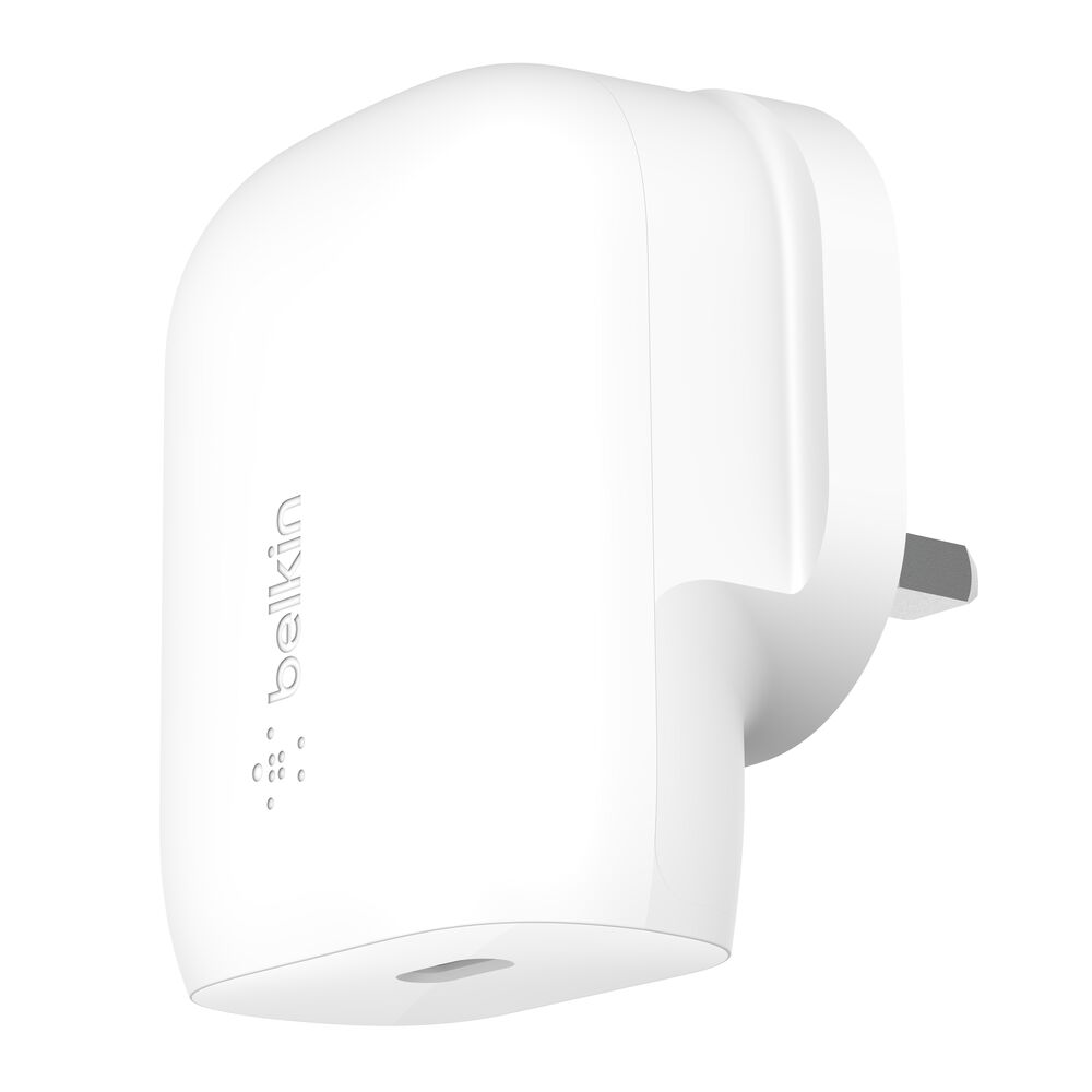 Belkin PD 30W PPS USB-C Wall Charger, White