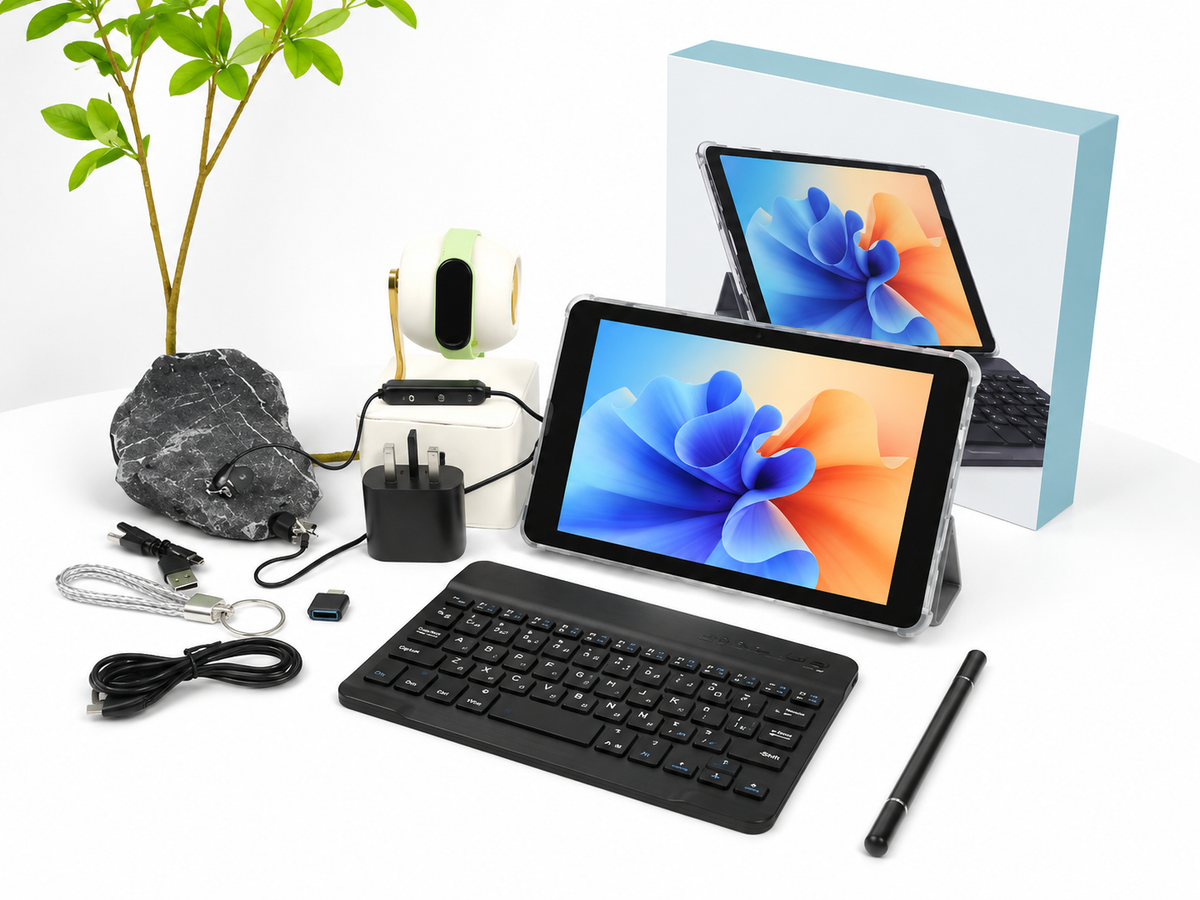 Modio M129 5G Android Tablet, 8GB/512GB, 8-Inch IPS LCD Display, Dual SIM, 4,000mAh Battery, Android 12, Bluetooth, WIFI