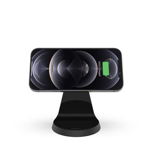 Belkin Wireless Charger Stand with MagSafe &amp; Boost Charge 7.5W – Black