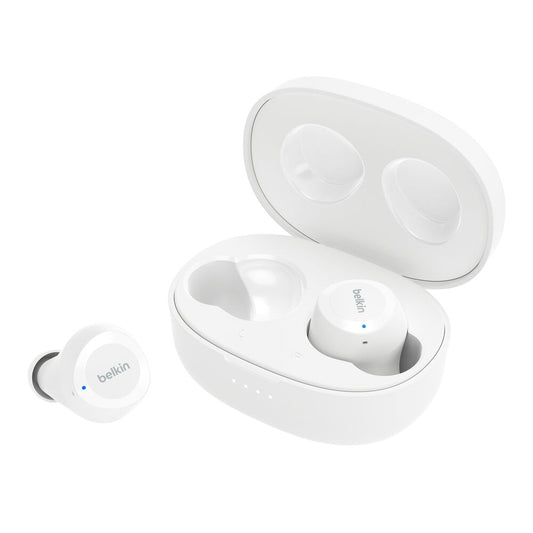 Belkin SoundForm™ Bolt True Wireless Earbuds – White