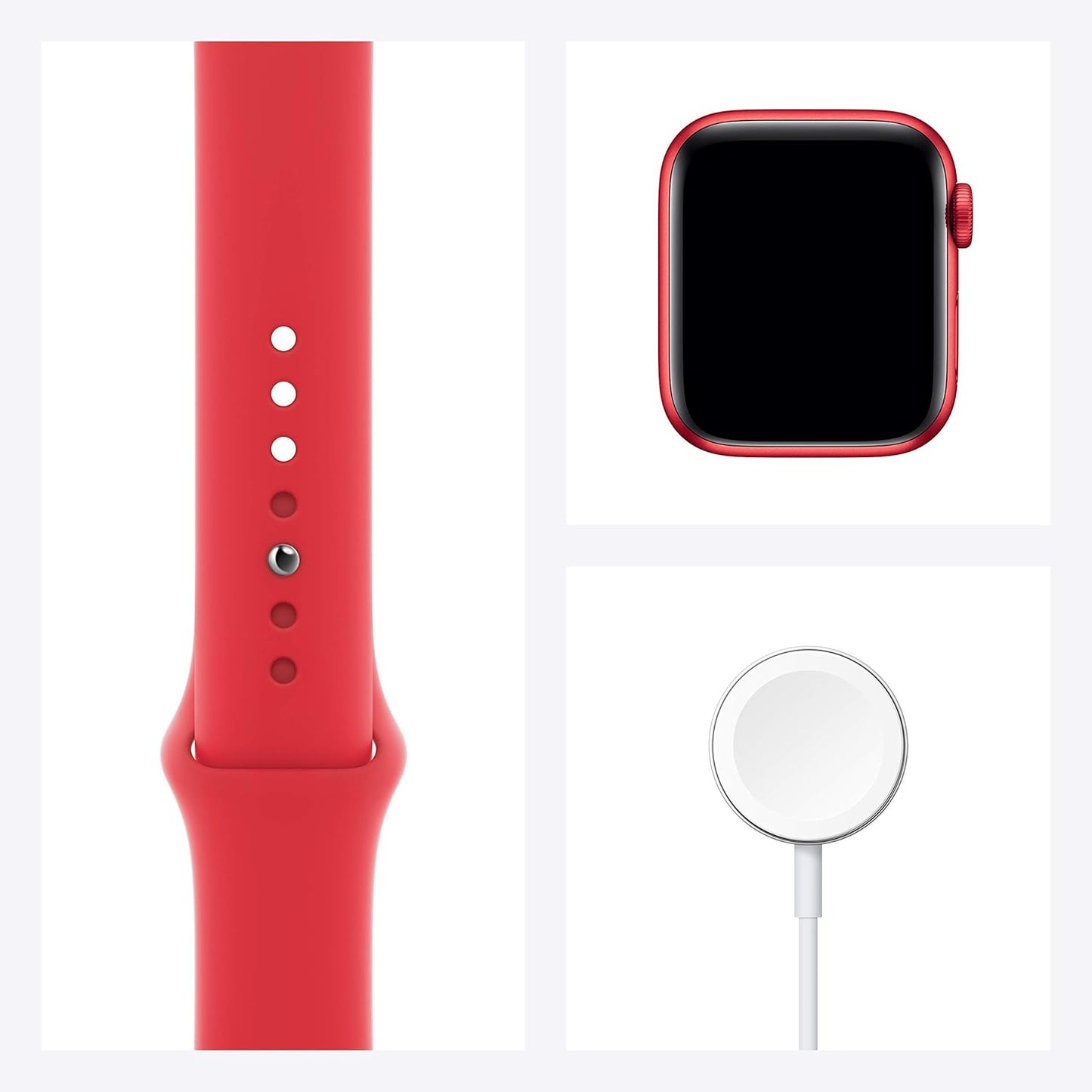 Apple Watch Series 6  – RED Aluminium Case with RED Sport Band