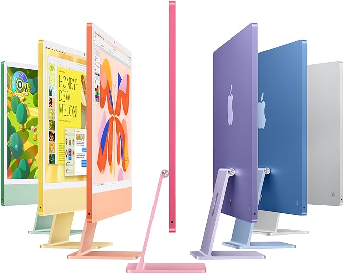 2021 IMAC 24" 4.5K RETINA M1 8CPU 8GPU 8GB SSD 512GB - YELLOW