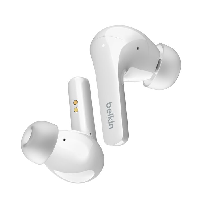 Belkin SoundForm Flow Noise-Cancelling Earbuds (AUC006BTWH)