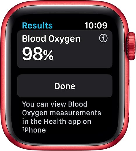 Apple Watch Series 6  – RED Aluminium Case with RED Sport Band
