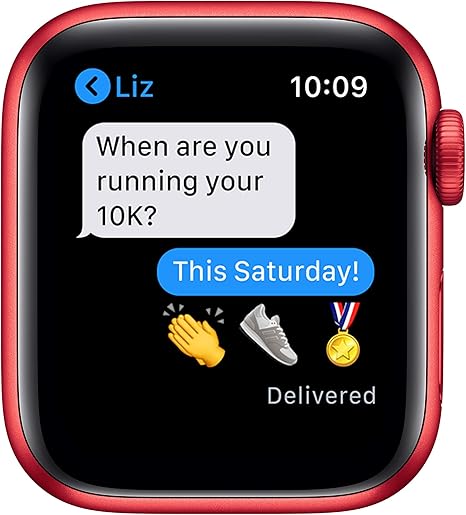 Apple Watch Series 6  – RED Aluminium Case with RED Sport Band