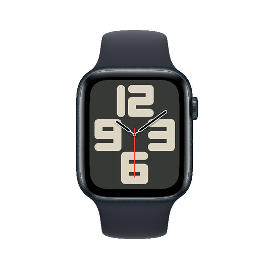 APPLE WATCH SE  MIDNIGHT ALUMINIUM CASE WITH MIDNIGHT SPORT BAND – REGULAR