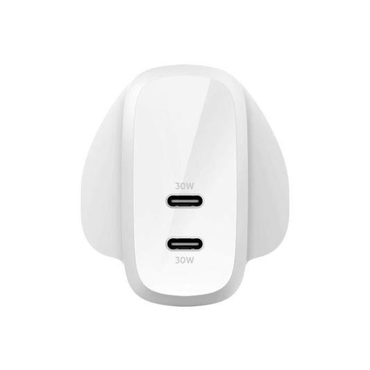 Belkin BoostCharge Pro Dual USB-C 30 W Wall Charger