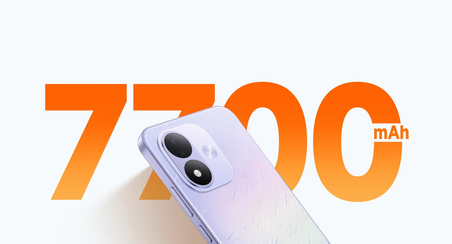 Redmi Note 17 4G 6+128, 7700mAh 25Months Warranty