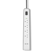 Belkin 6-Outlet Surge Protection Strip with 2 m Power Cord