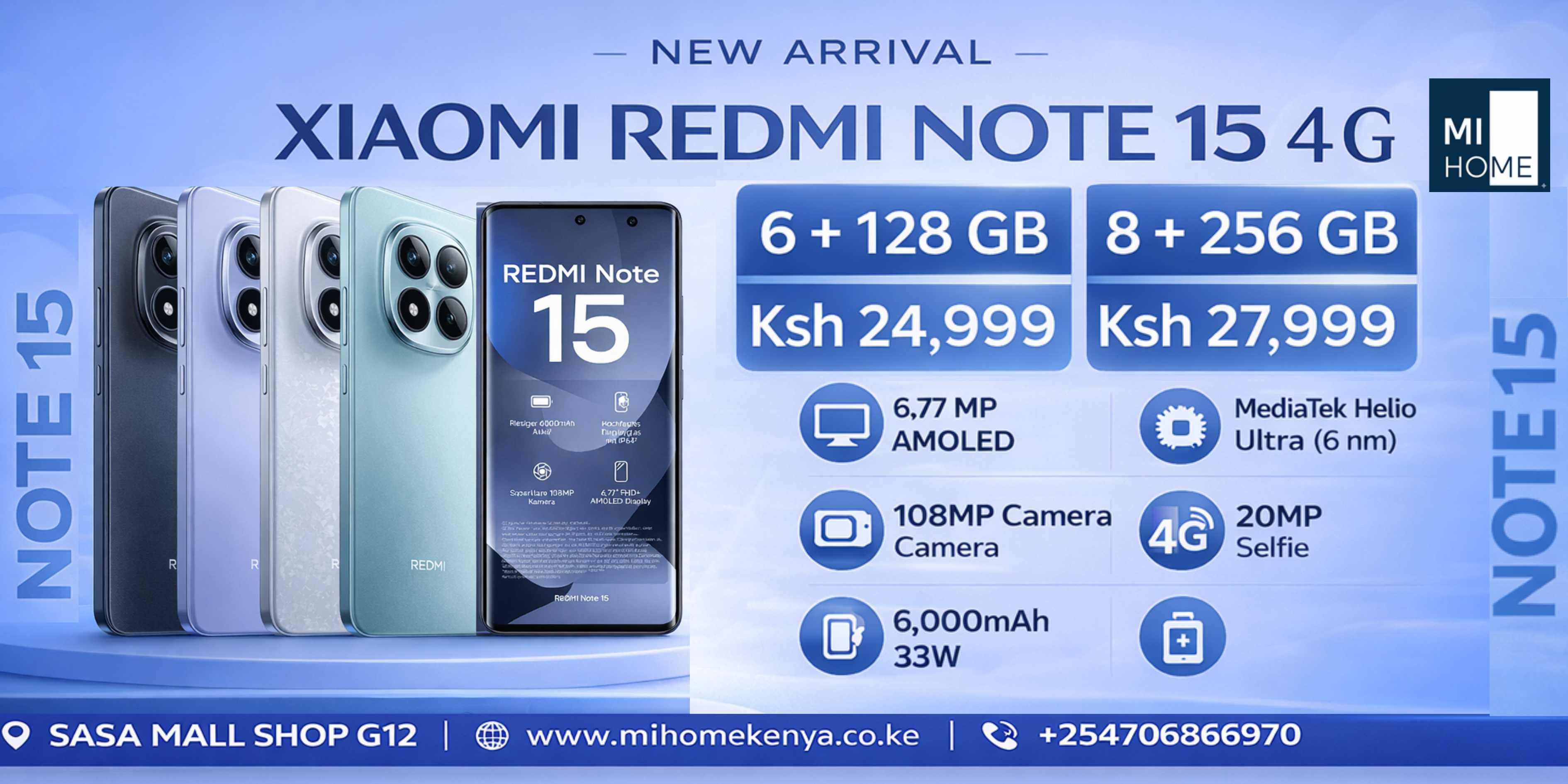 Redmi Note 15 4G Price in Kenya