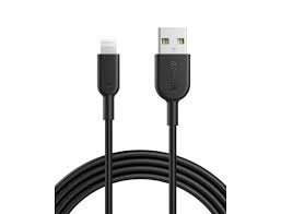 ANKER POWERLINE III USB-A CABLE WITH LIGHTNING CONNECTOR 6FT BLACK