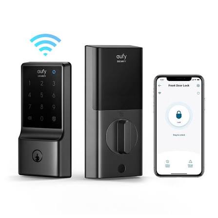 eufy Smart Lever Lock C33 Black