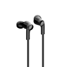 Belkin USB-C In-Ear Headphones – Black / White