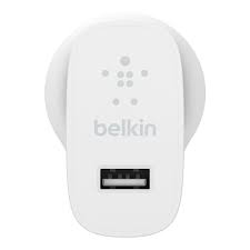 Belkin BoostCharge Dual USB-A Wall Charger 24 W, White