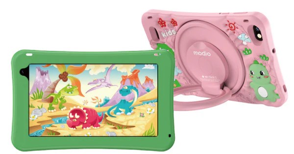 Modio M796 4G/5G 6GB/256GB Android Kids Educational Tablet, 7" Display, Android 12 OS, 4000mAh Battery, Dual SIM Slot, Parental Controls