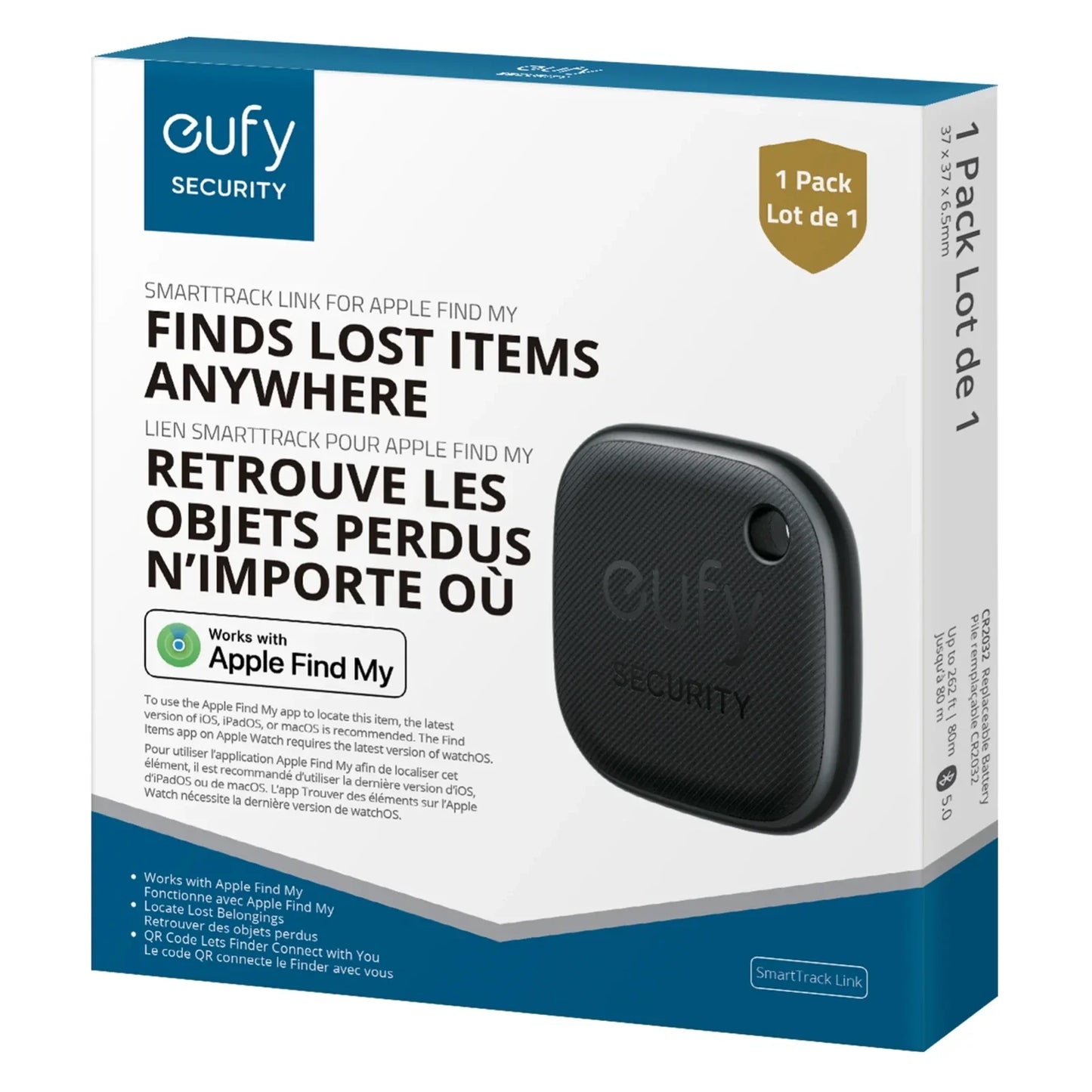 Eufy Security Smart Tracker Normal Black
