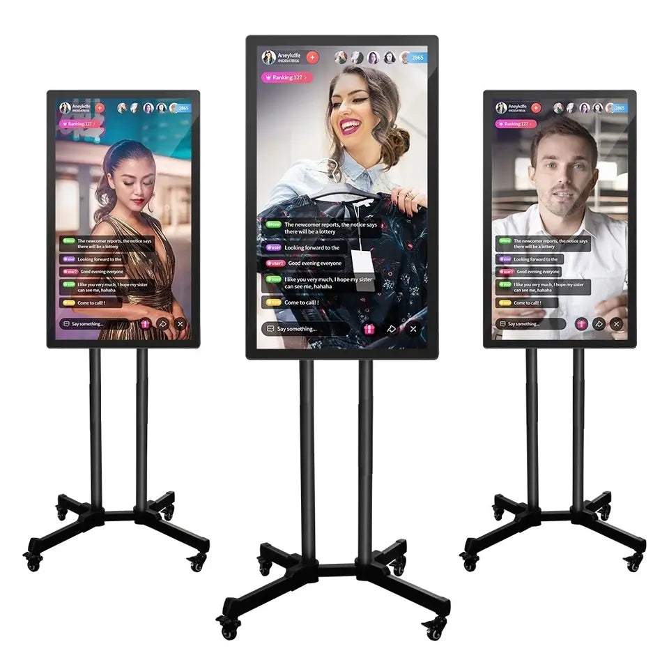 32"  inch Social network live broadcasting equipment, android TV Live Streaming Video Broadcast lcd screen display